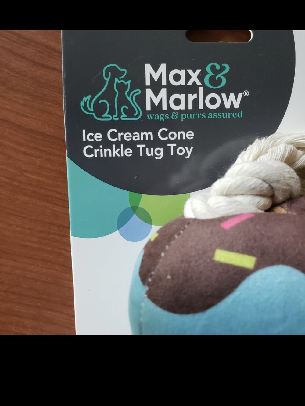 6 Dog Toys Chew Tug Squeak Crinkle Dino Frog Ice Cream Cone Ball Bone NEW - Picture 5 of 9